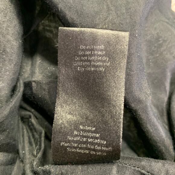 ZADIG & VOLTAIRE DELUXESize S Silver Black Nylon Spaghetti Straps Cocktail Dress - Picture 8 of 8